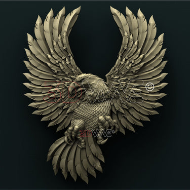 AMERICAN EAGLE 3D STL 3DWave